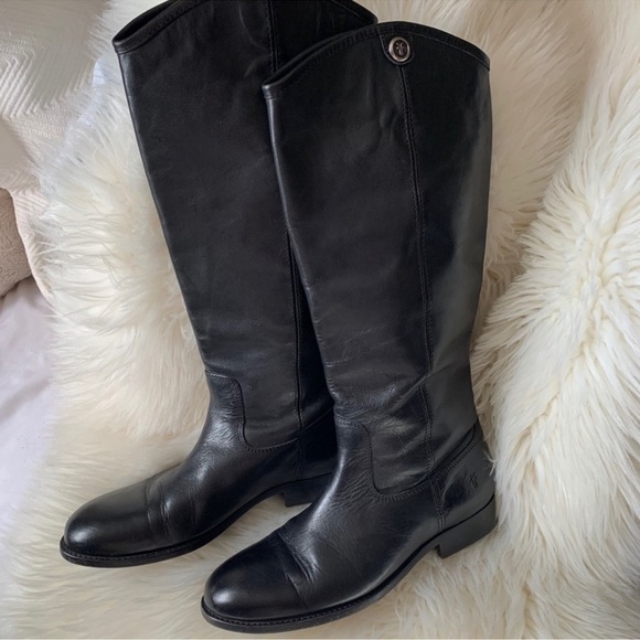 FRYE Melissa Button 2 Knee High Boot - Picture 3 of 11